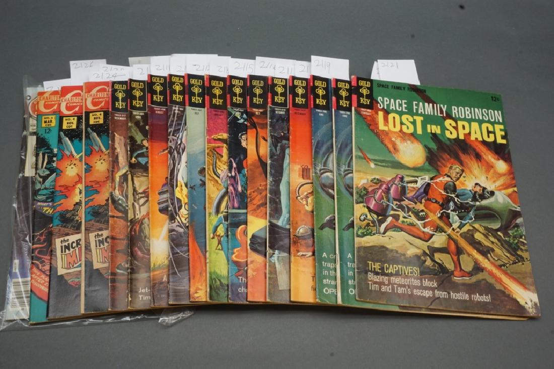 18 issues of Space themed comic books, 1964-1975. (1 of 2)