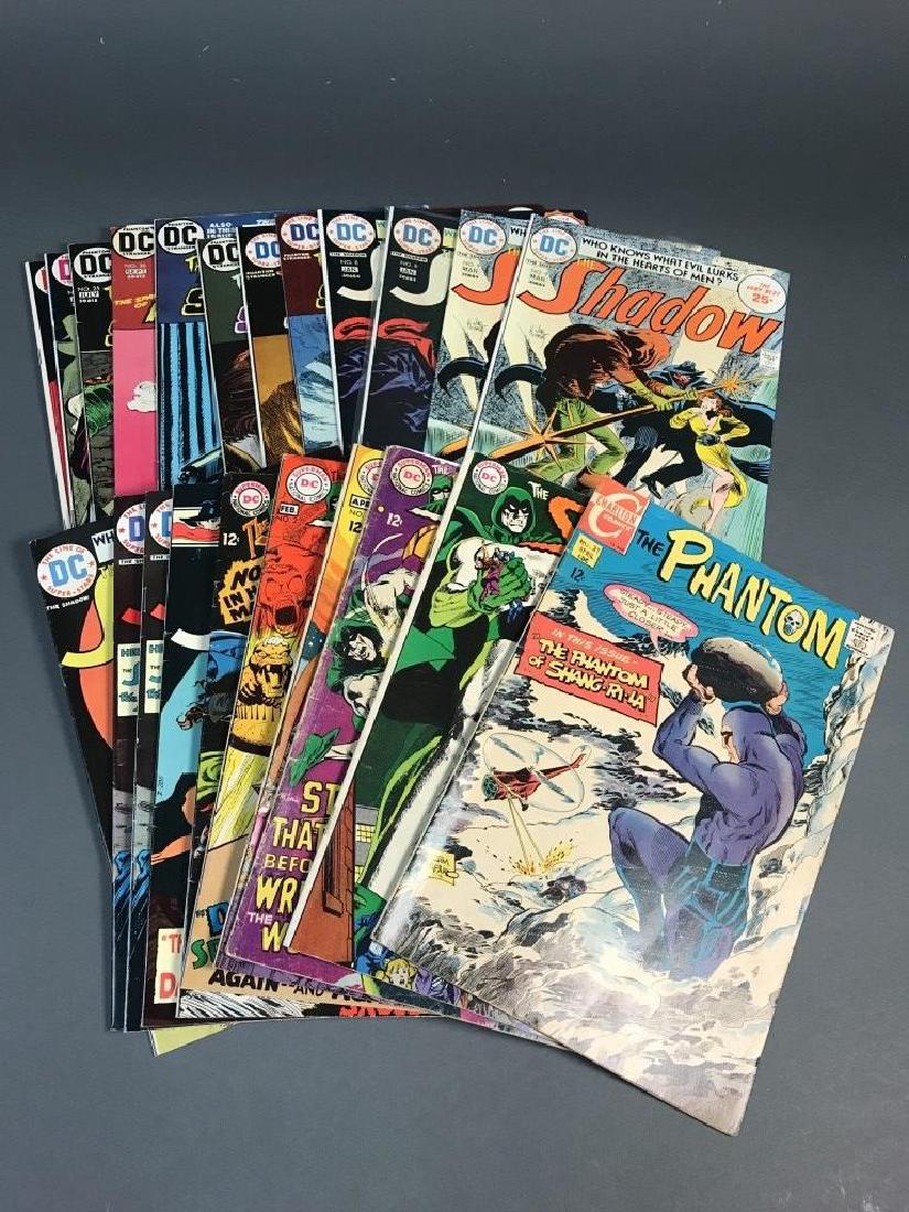 23 issues of dark Superhero comic books, 1967-1975 (1 of 2)