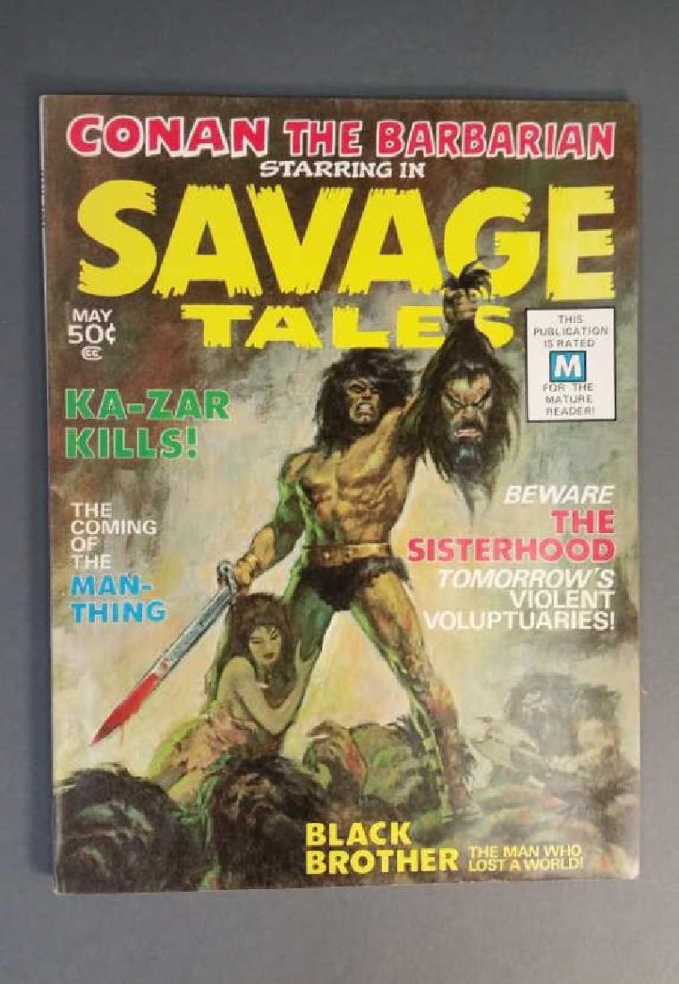 Conan the Barbarian starring in Savage Tales. Vol. (1 of 1)