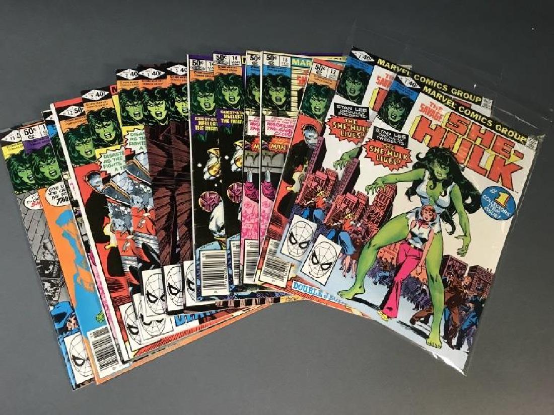16 issues of Savage She-Hulk comic books, 1980-198 (1 of 2)