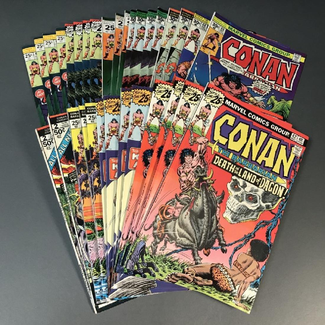 32 issues of Conan the Barbarian including Conan A (1 of 2)
