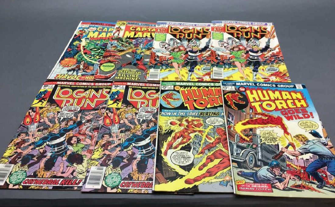 8 assorted issues of Marvel comics (1 of 1)