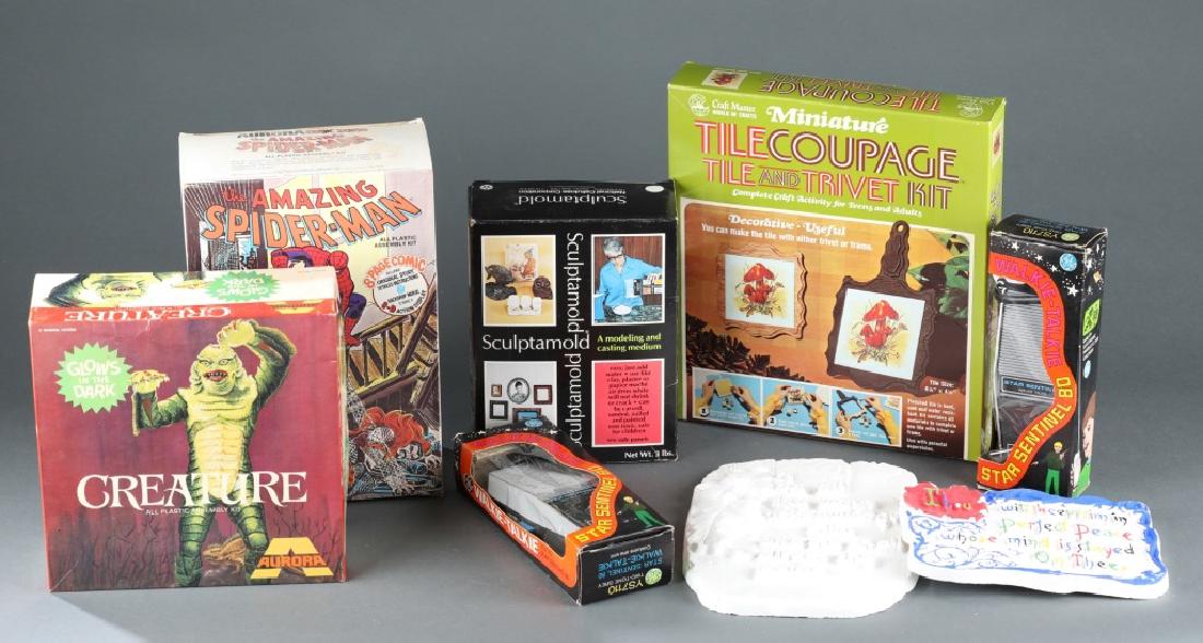 8 items: Toys, incl Aurora Creature assembly kit. (1 of 1)