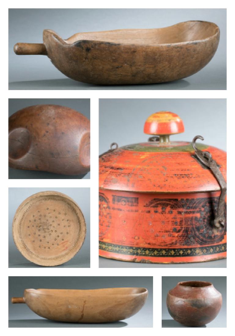 6 ethnographic vessels. 20th century. (1 of 20)