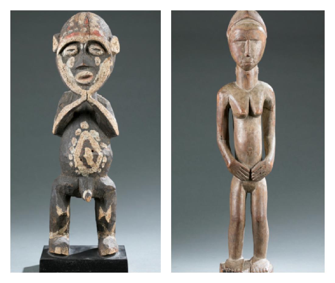 2 West African figures. c.20th century (1 of 11)