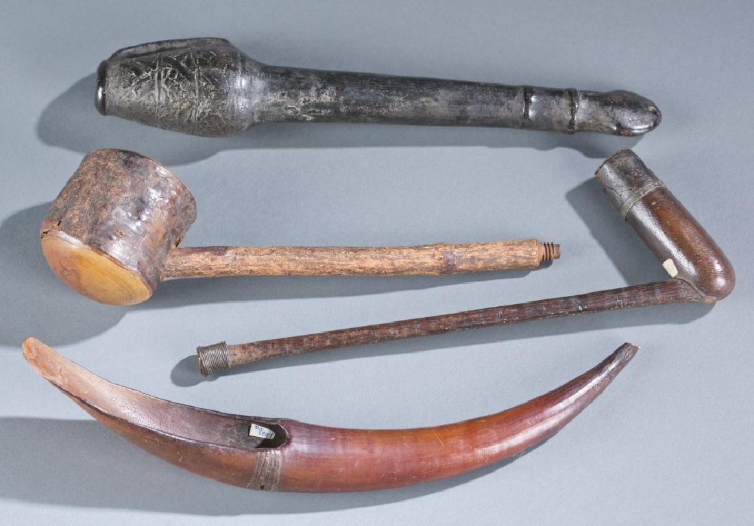 A group of pipes and utensils (1 of 9)