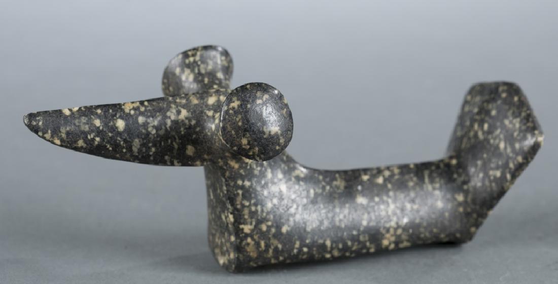 Pop eye birdstone. Indiana. Diorite. (1 of 3)