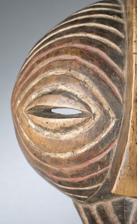 Songye style round mask. c.20th century. (1 of 6)