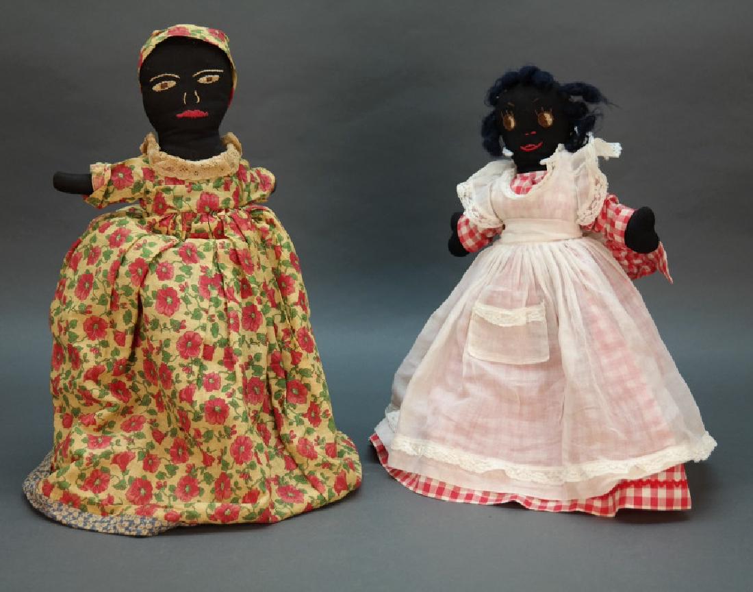 7 Black Americana dolls: Topsy turvy, walker, etc (1 of 6)