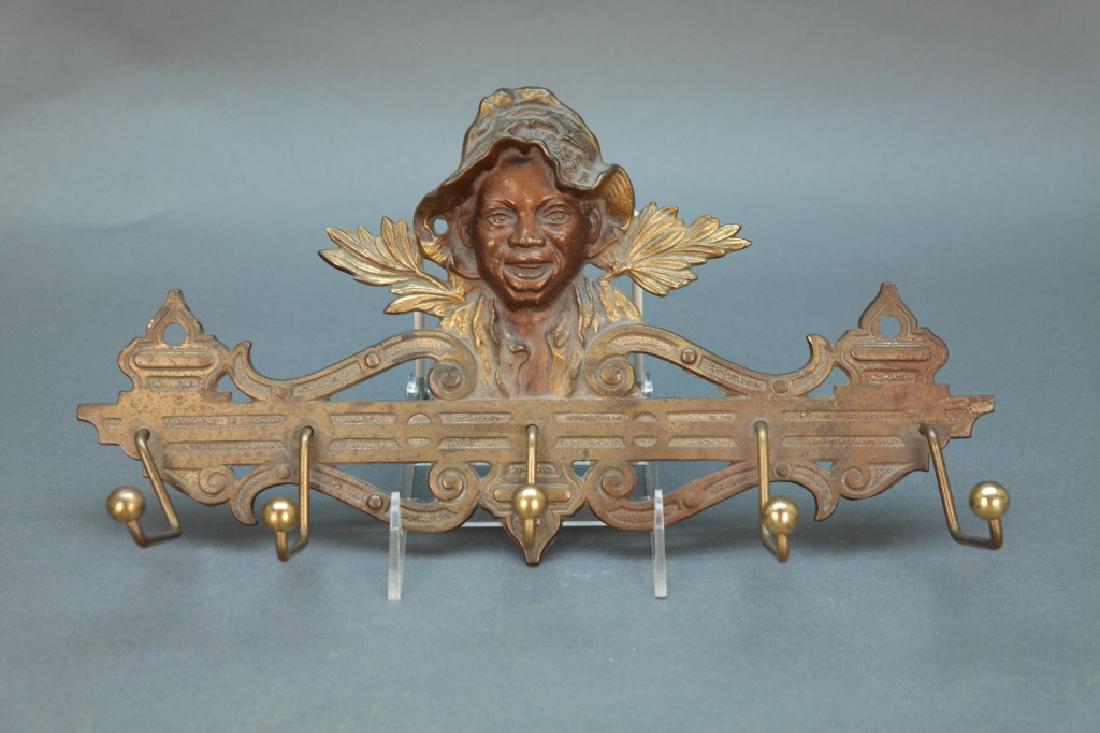 Black Americana Johnny Griffin Coat Rack. (1 of 2)