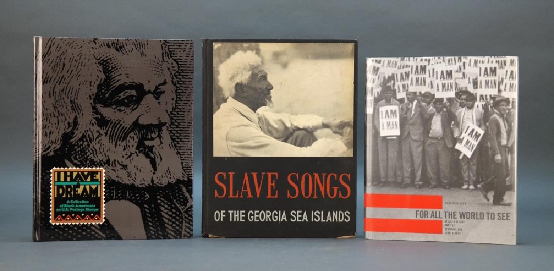 3 Books incl: Parrish. Slave Songs... 1942. (1 of 2)