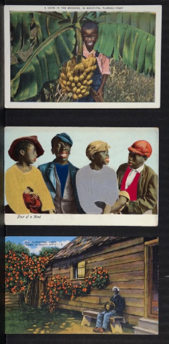 Group of 36 Black Americana postcards (1 of 3)