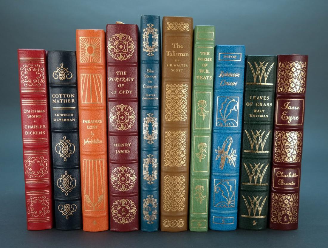 10 Easton Press. Dickens, Goldsmith, Defoe... (1 of 1)