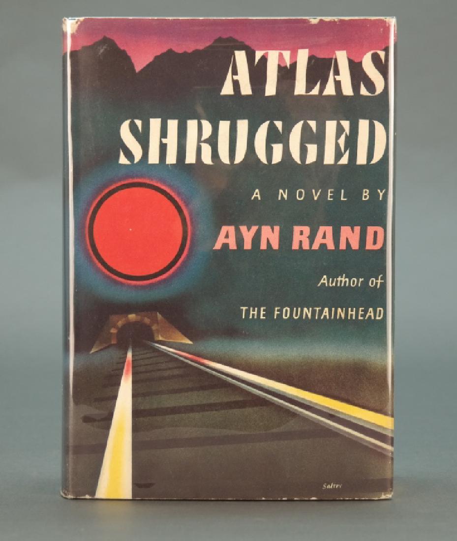 Ayn Rand. Atlas Shrugged. 1st state dj. (1 of 7)