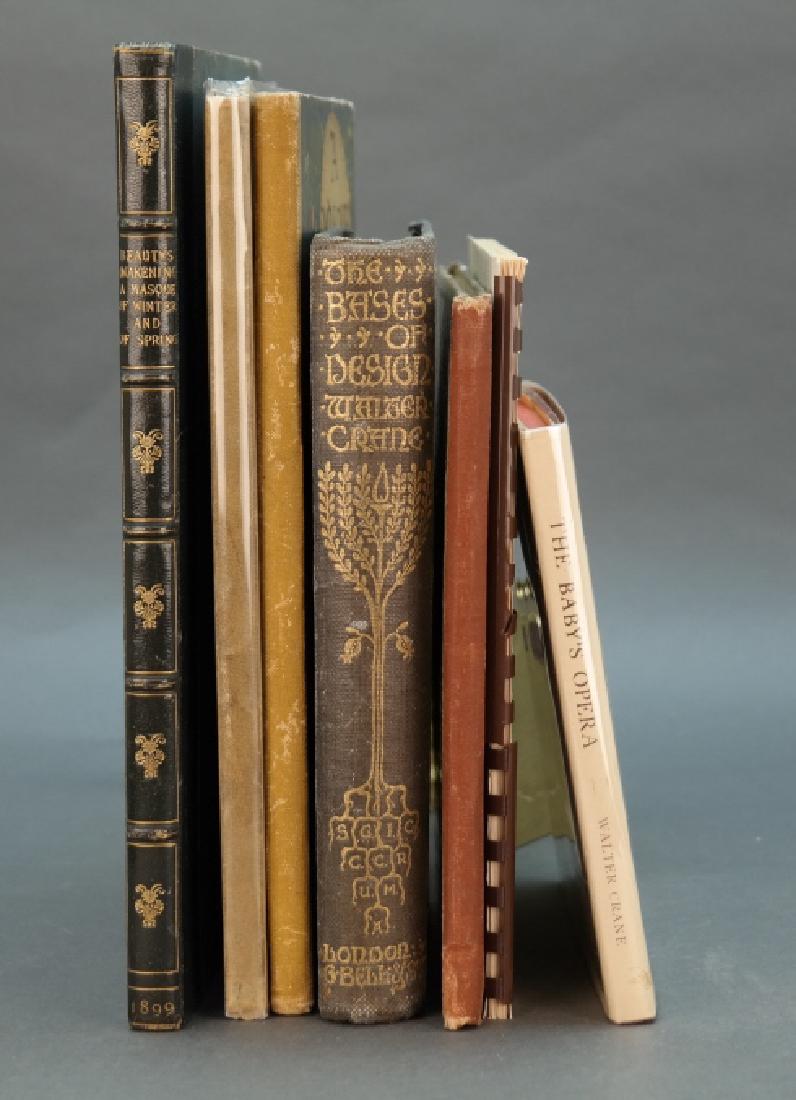 7 books illus. by Walter Crane incl: Queen Summer. (1 of 8)