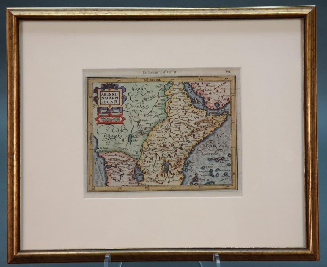 Abissinorum Regnu. Map by Mercator and Hondius. (1 of 2)