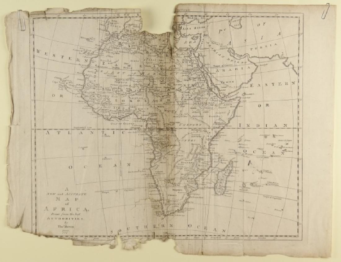 4 Items incl: East Indies, 1757 + Africa, 1777 (1 of 7)