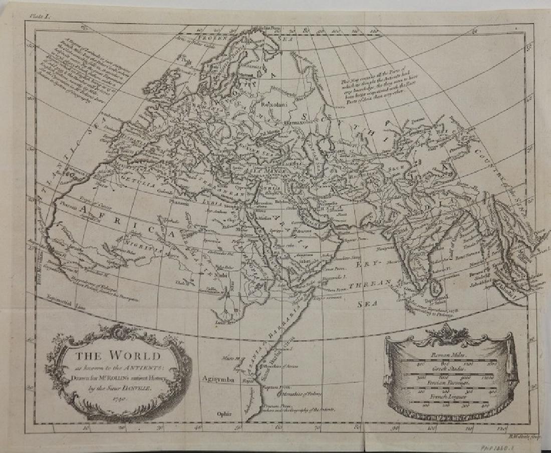 Rollin's Ancient History 1729　古書 Charles Rollin´s Ancient History 1729 古書