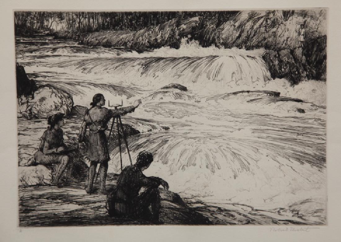 Bi-Centennial Pageant of G. Washington prints: 20 etchings. The Bi-Centennial Pageant of George Washington. 1932. Suite of 20 etchings illustrating events in George Washington's life. Edited by John Taylor Arms and Harry A. Ogden, New York. Publis