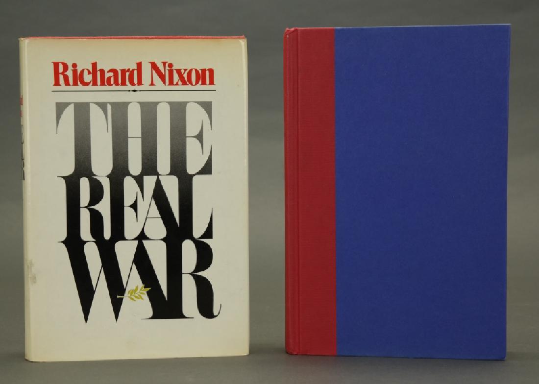 2 signed, inscribed books: Nixon, Kissinger. (1 of 10)