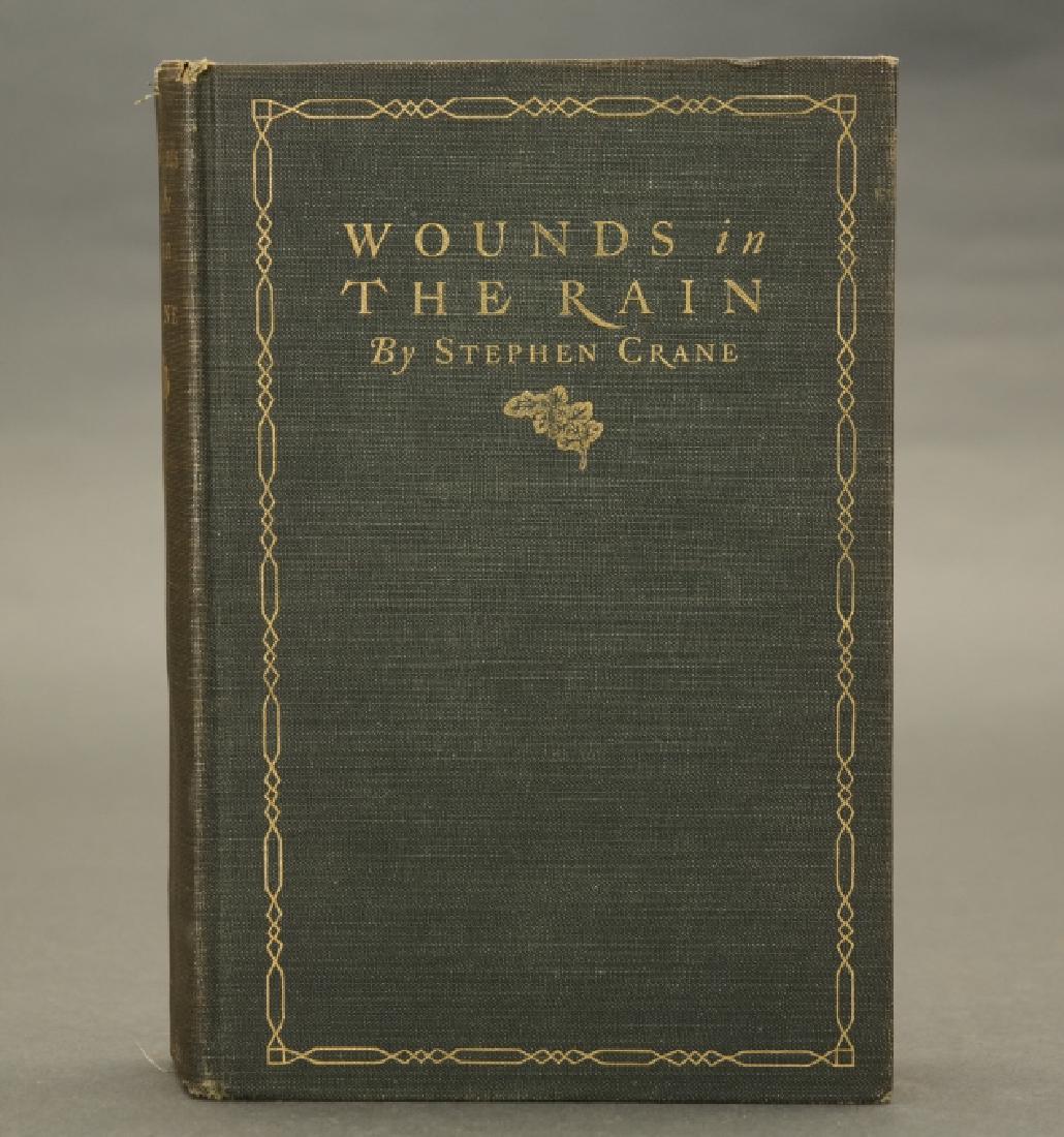 Stephen Crane. Wounds In The Rain. 1900. 1st ed. (1 of 3)