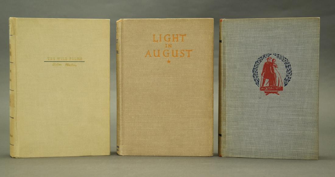 3 Faulkner Firsts incl: The Wild Palms, (1939). (1 of 8)