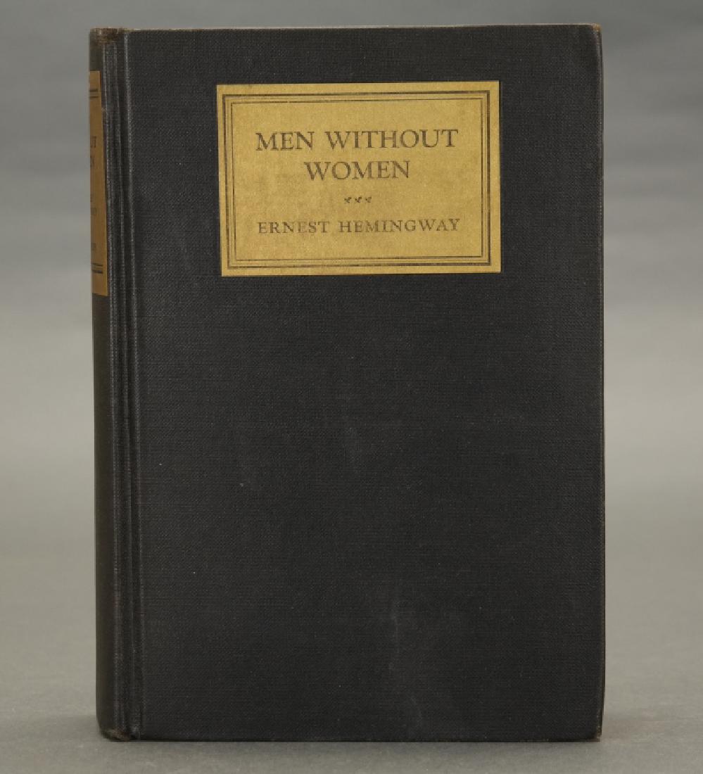 Hemingway. Men Without Women. 1927. 1st issue. (1 of 5)