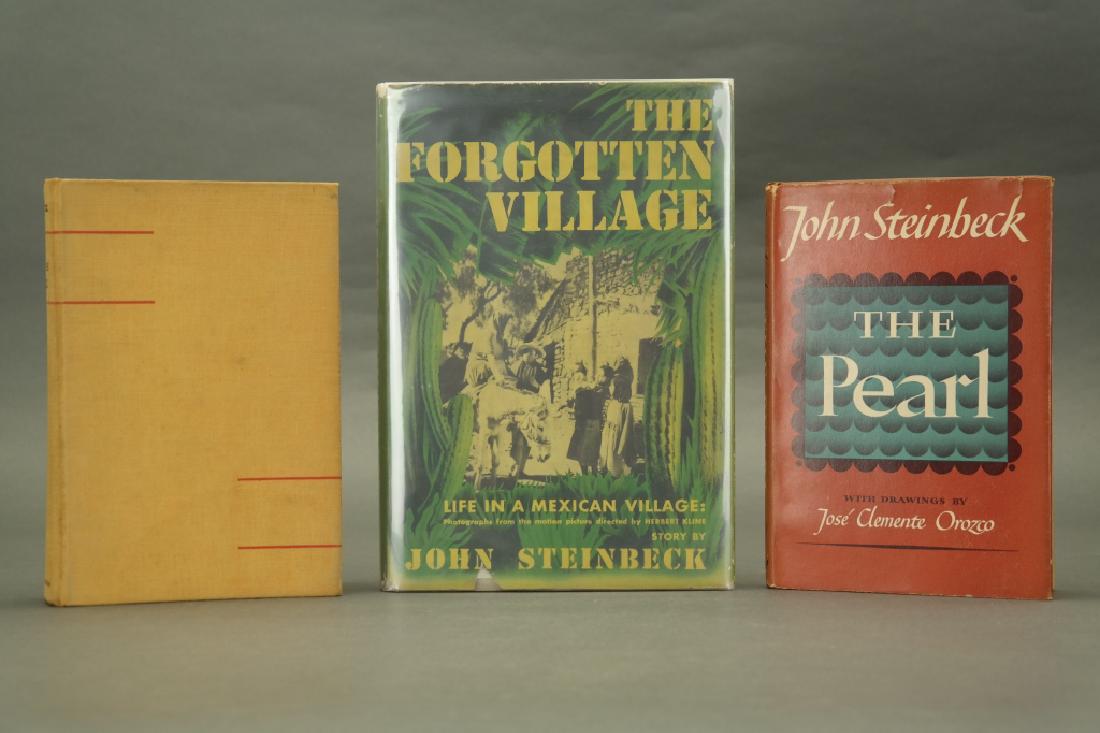 3 Steinbeck firsts incl: The Pearl, 1947. (1 of 12)
