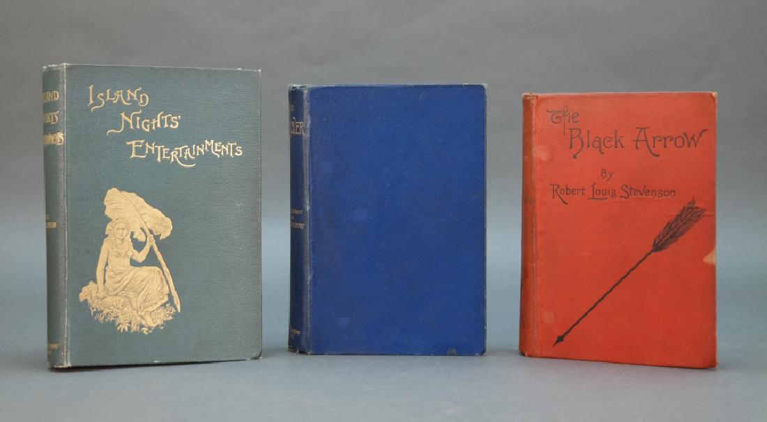 3 Books: Robert Louis Stevenson incl: The Wrecker. (1 of 2)