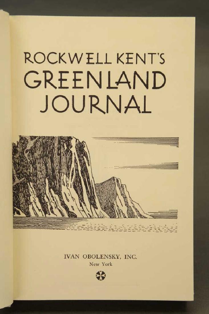 Rockwell Kent’s Greenland Journal, w/ sgd litho. (1 of 9)
