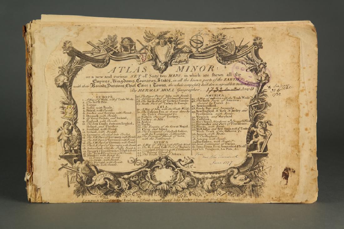 Herman Moll. Atlas Minor. Lon: Bowles, 1732. (1 of 9)
