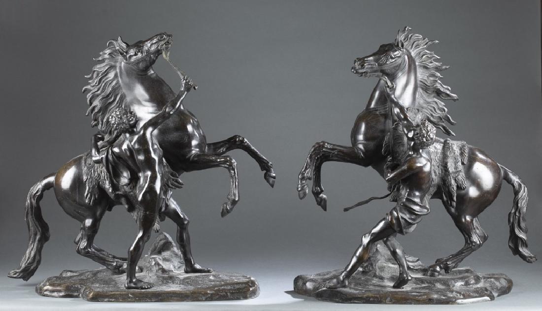 Bronze groups 'Marty Horses', after the originals (1 of 11)