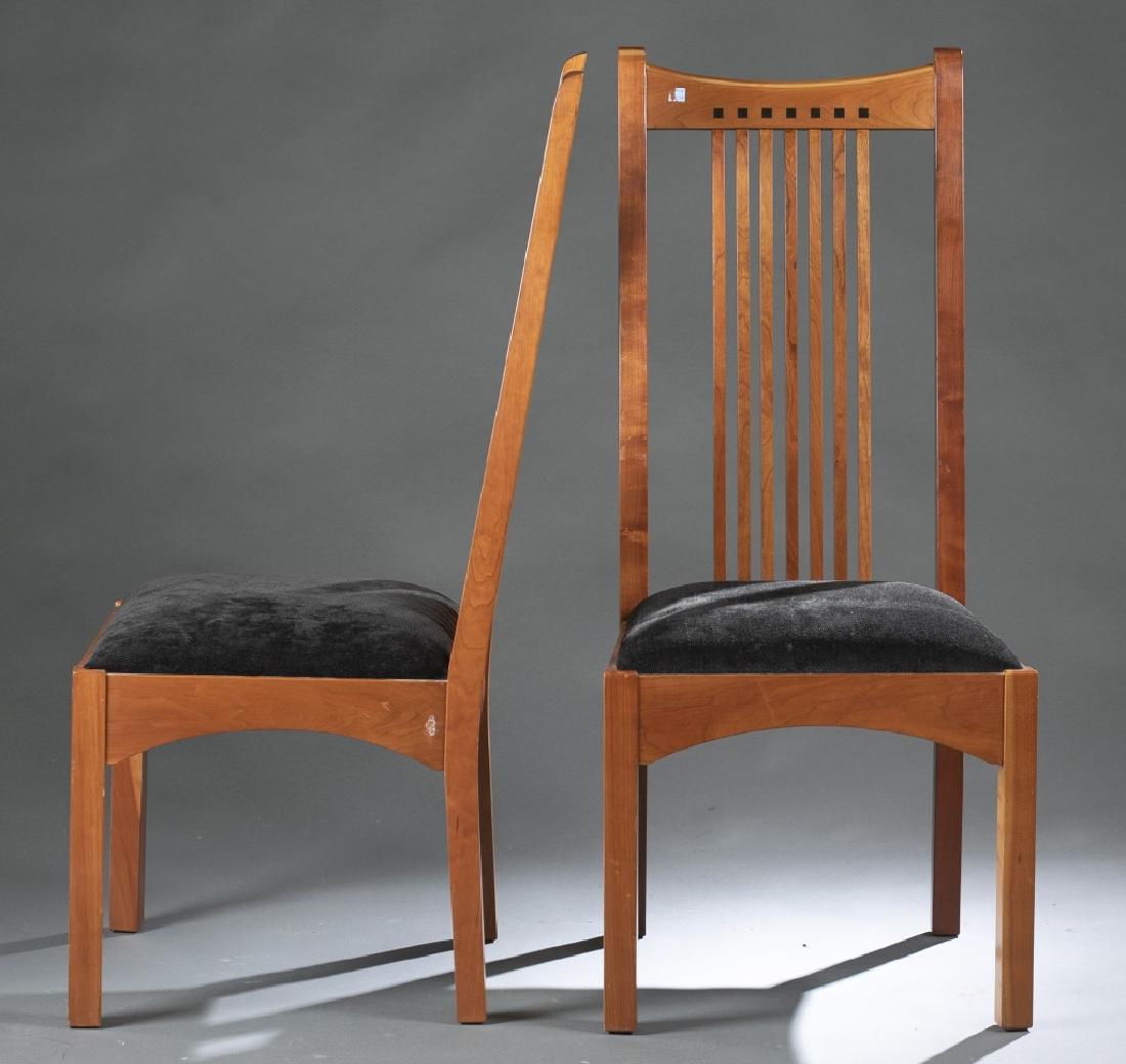 6 Stickley Cherry dining chairs - Frank Lloyd Wright (1 of 8)