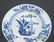 4 Chinese export blue and white plates. - 2