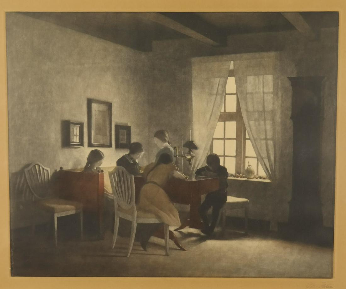 Peter Ilsted. En Regnvejrsdag (Rainy Day). 1931. (1 of 3)