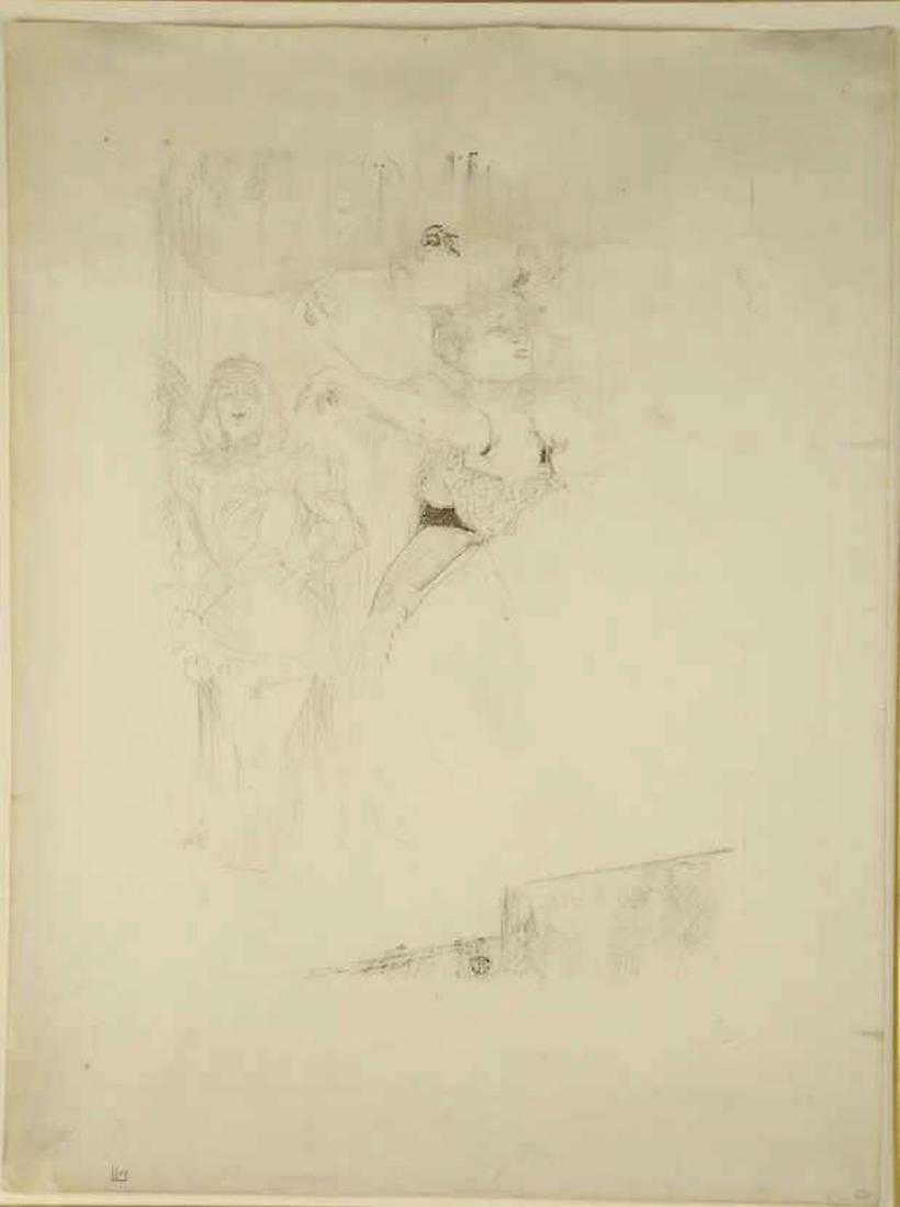 Toulouse-Lautrec. Lender dansant le pas le boléro. (1 of 5)