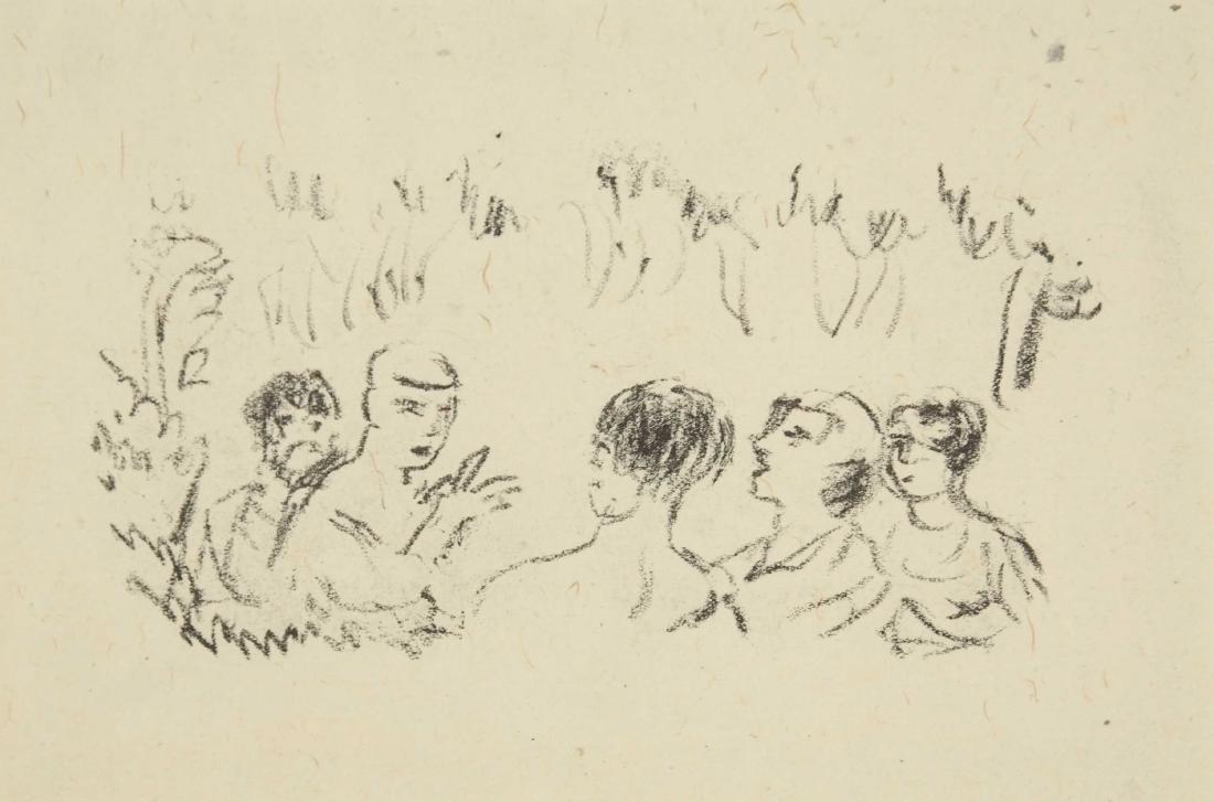 Pierre Bonnard. Pair of transfer lithographs. (1 of 4)