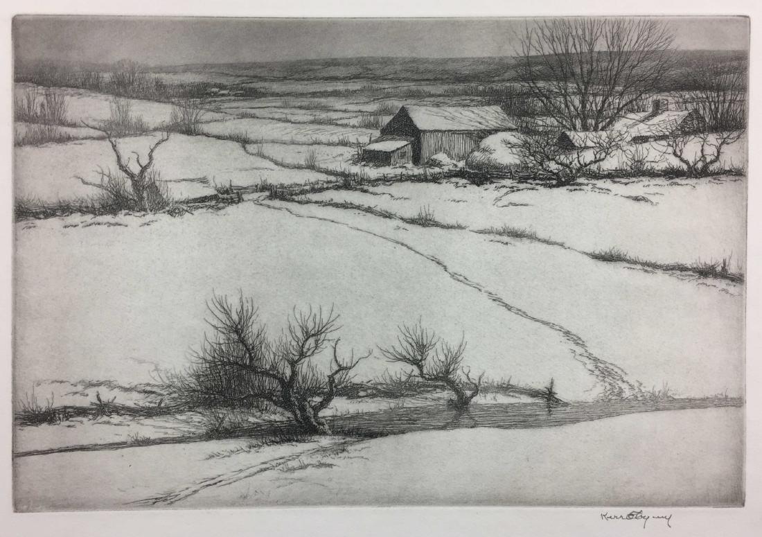 Kerr Eby. Group of 3 Prints. 1924-1946. (1 of 6)