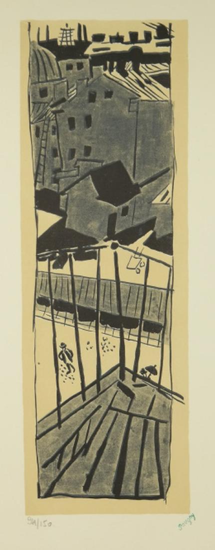 Jean Pougny. La Ville (View from the Balcony). (1 of 3)