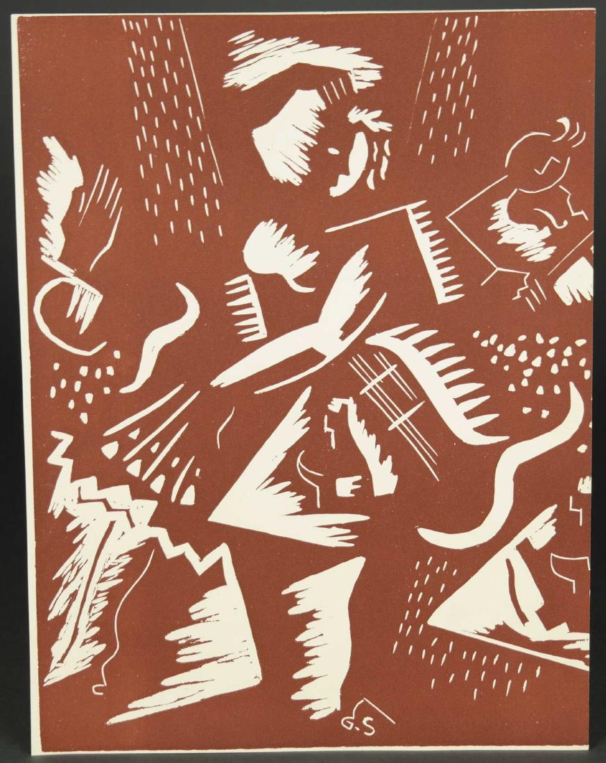 Gino Severini. Composition from XXe Siècle. 1939. (1 of 2)