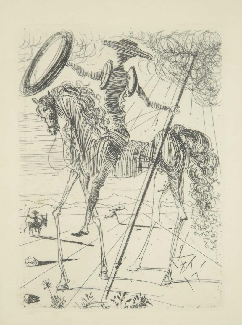 Salvador Dali. Don Quixote. 1966. (1 of 1)