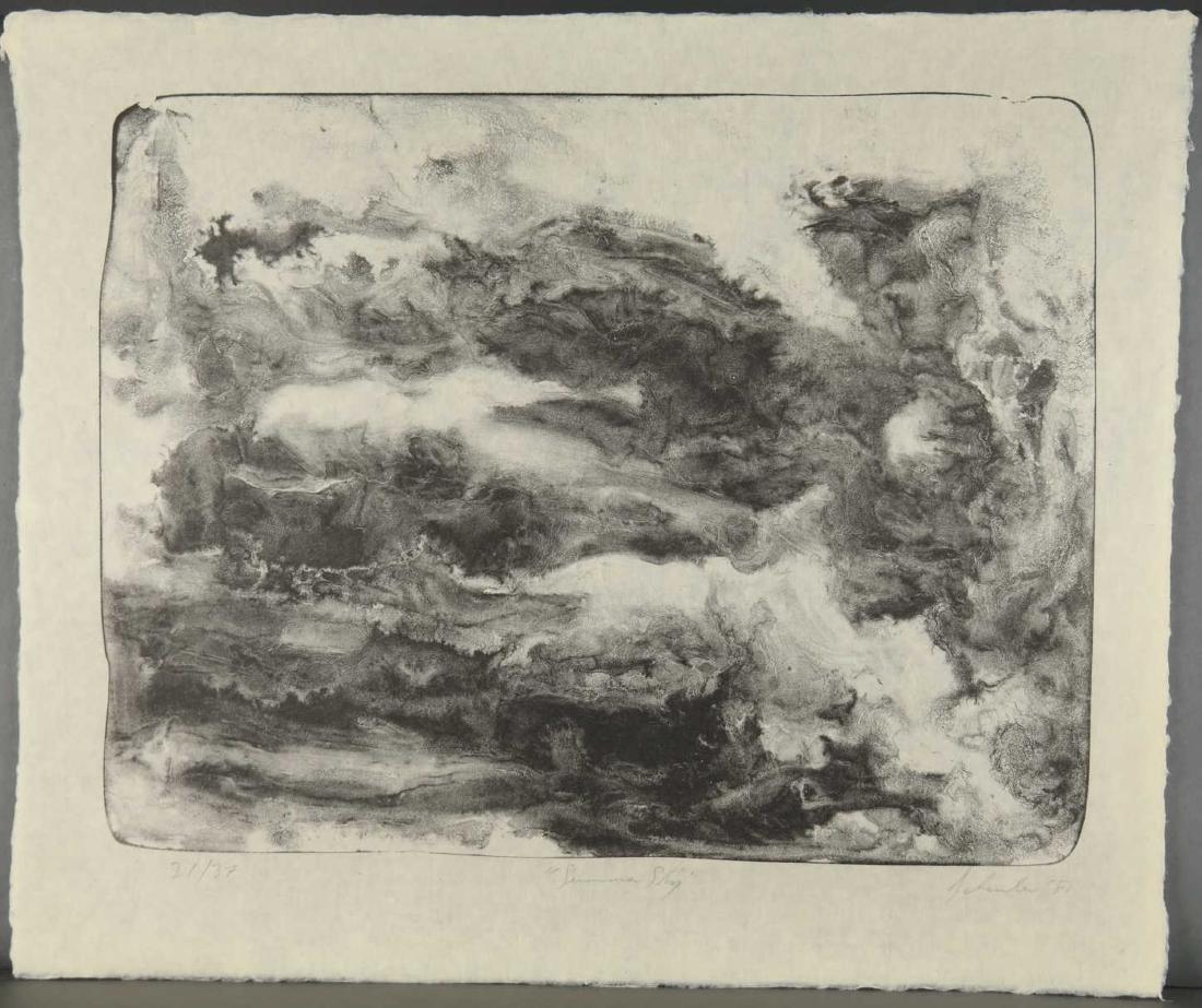 Jon Scheuler. Two Lithographs. c.1981 (1 of 8)