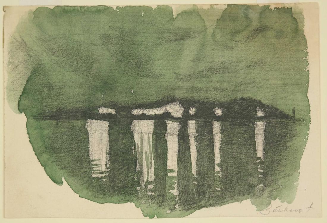 Jean-Baptiste Sécheret. Night Reflections. 1990. (1 of 3)