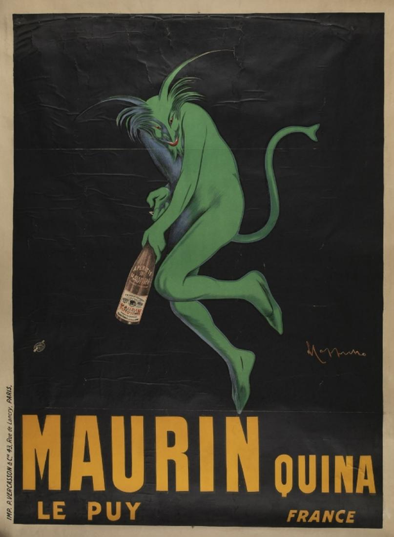 Leonetto Cappiello. Maurin Quina. Poster. 1906. (1 of 6)