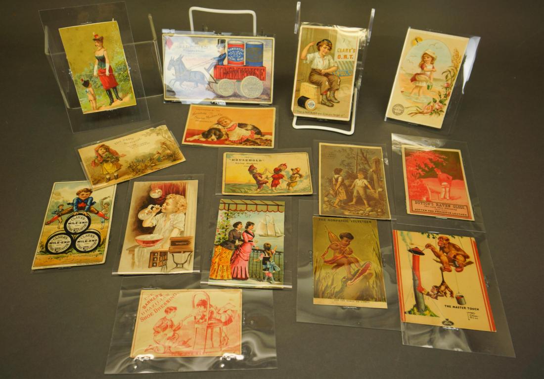 200 Trade Cards. c.1880s-1930s. (1 of 7)