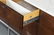 Florence Knoll rosewood & marble drawer credenza. - 3