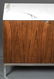 Florence Knoll rosewood & marble cabinet credenza. - 2