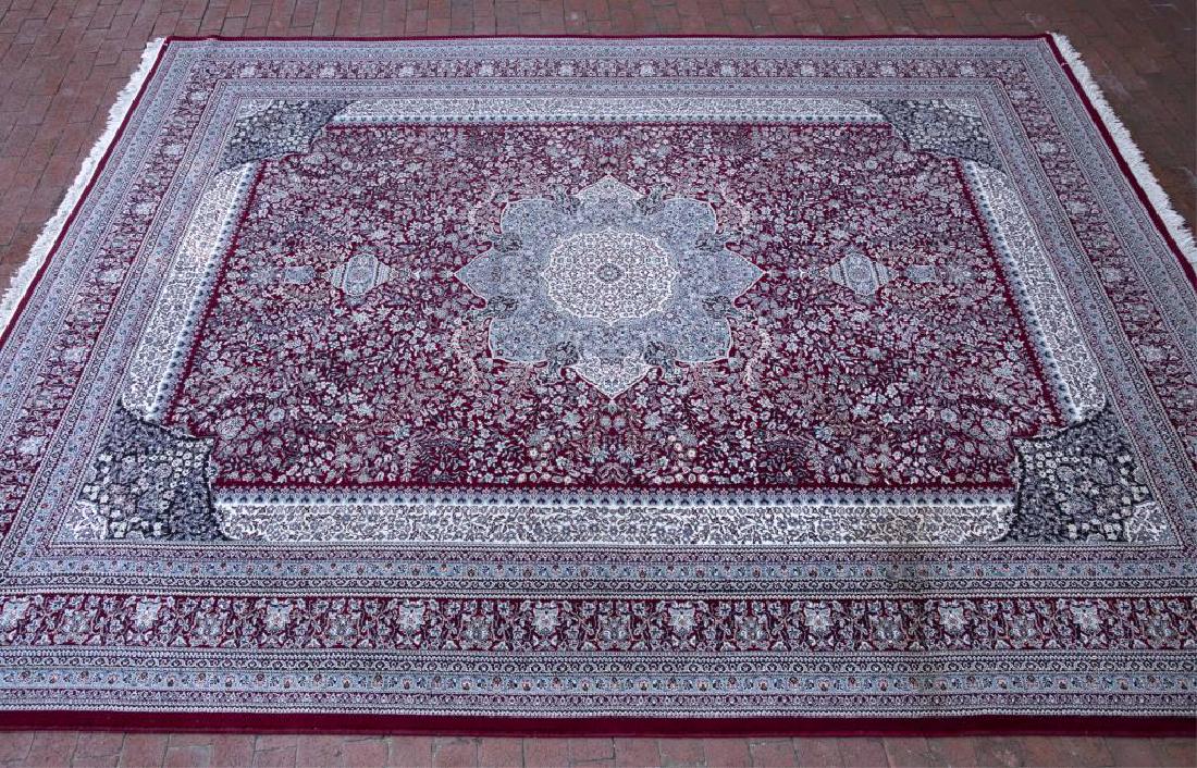 Persian Kashan Medallion rug, 20th century. (1 of 6)