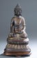 Chinese bronze Buddha statue.