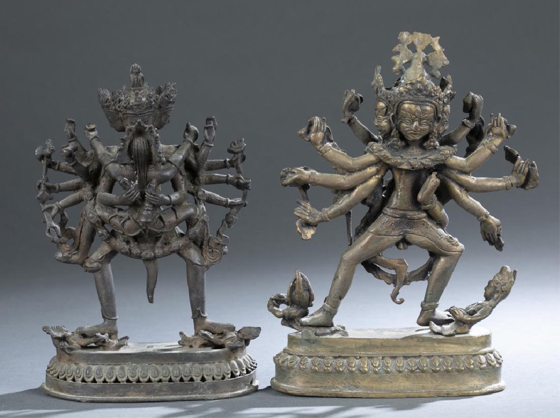 2 statues of Chakrasamvara and Vajravarahi. (1 of 6)